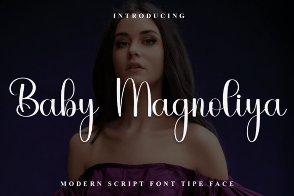 Baby Magnoliya: A Festive Font for Branding Success