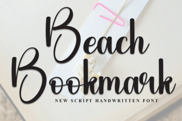 Beach Bookmark