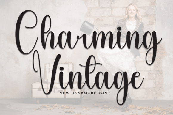 Charming Vintage Font: A Timeless Script for Modern Marketing
