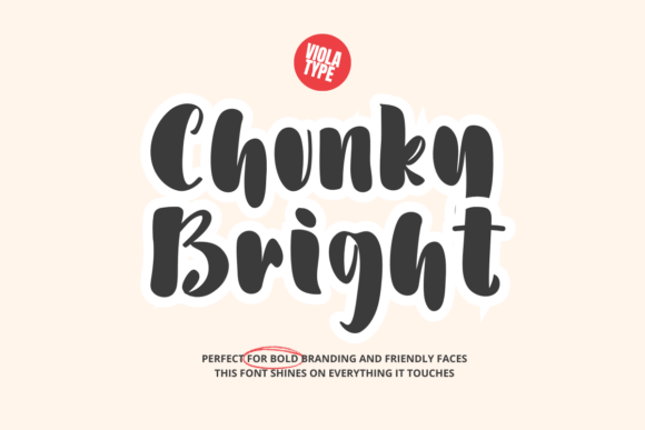 Chunky Bright: A Bold Font for Powerful Digital Campaigns