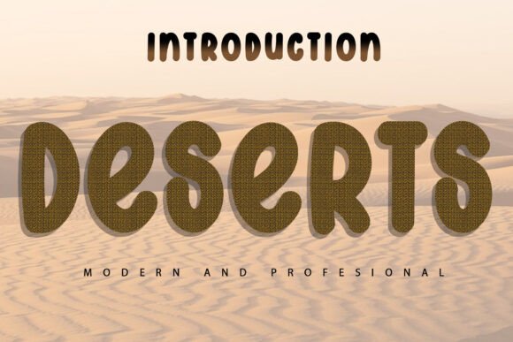 Deserts: A Handwritten Font for Branding Success