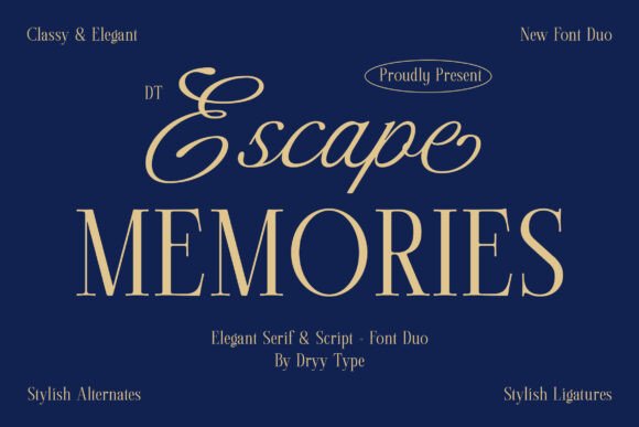Dt Escape Memories Font: A Powerful Tool for Digital Marketers