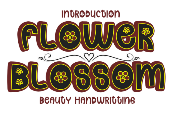 Flower Blossom: A Font That Elevates Branding
