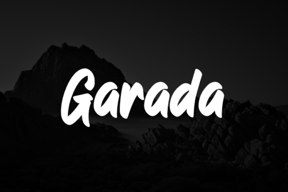 Garada: A Script Font That Elevates Digital Branding