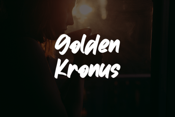 Golden Kronus: A Timeless Script Font for Digital Design