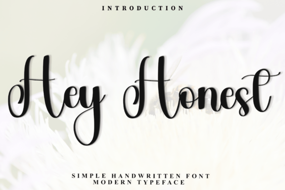 Hey Honest: A Festive Script Font for Handmade Creators