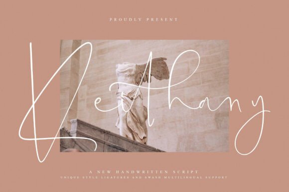 Keithany: A Script Font for Editorial Elegance