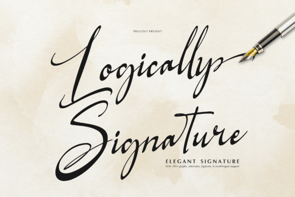 Logically Signature: A Font That Elevates Branding