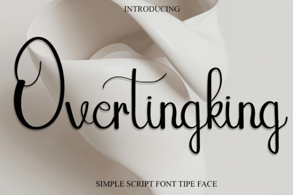 Overtinking: A Font That Elevates Branding