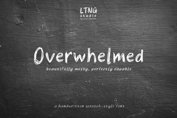 Overwhelmed: The Font That Reflects Your Brand’s Energy