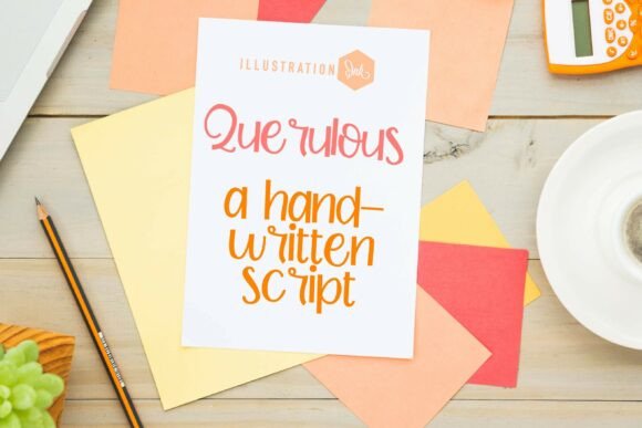 Querulous: A Script Font with Personality
