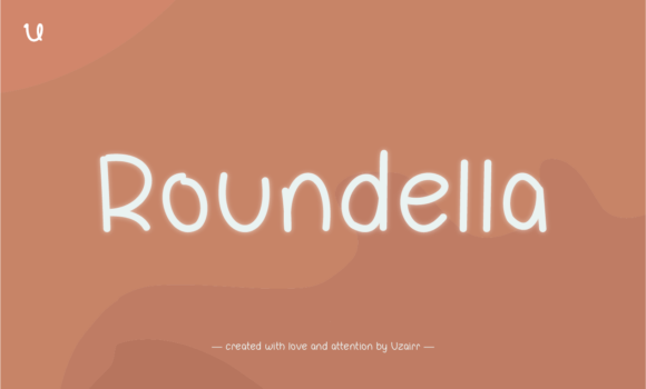 Roundella: A Handwritten Font for Editorial Elegance