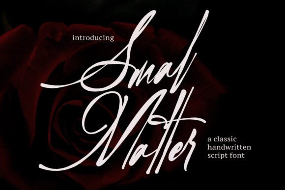 Smal Matter: A Script Font That Elevates Web Design