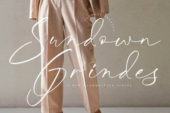 Sundown Grindes: A Script Font for Digital Design