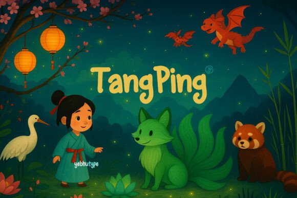 Tangping: A Script Font for Subtle Elegance