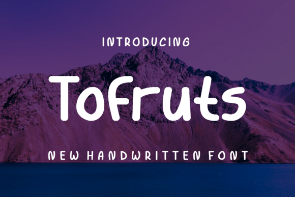 Tofruts Font: A Bold Script for Branding Projects