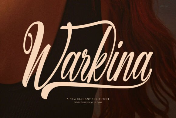 Warkina Script Font for Branding Projects